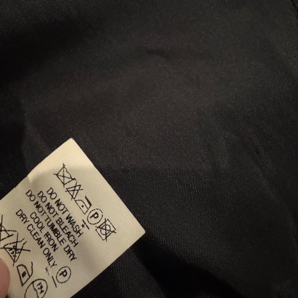 Debra C Beverly Hills Italian Designer Jacket Size 6 Gold & Black Geometric Prnt - Picture 13 of 13